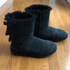 Black UGG boots